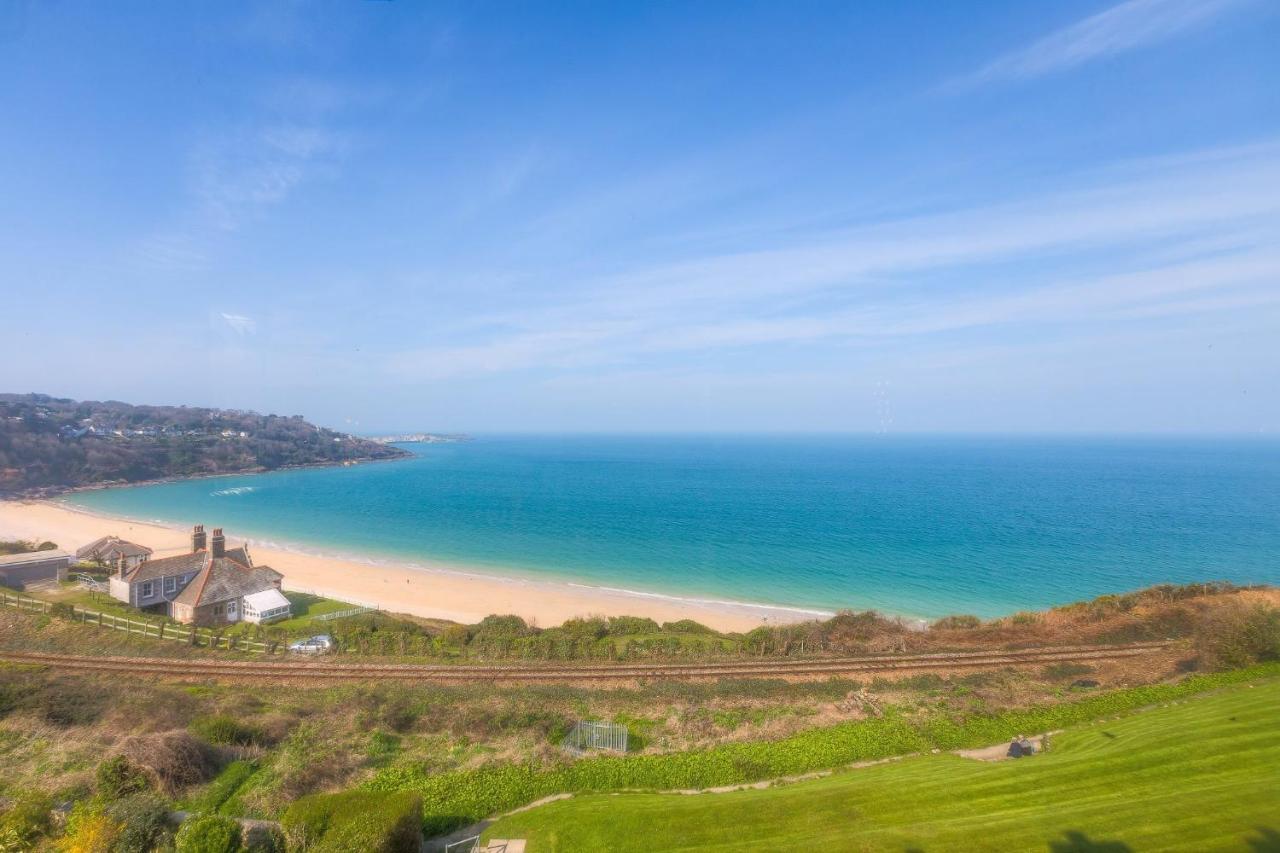 Appartamento Golden Heights Carbis Bay Esterno foto