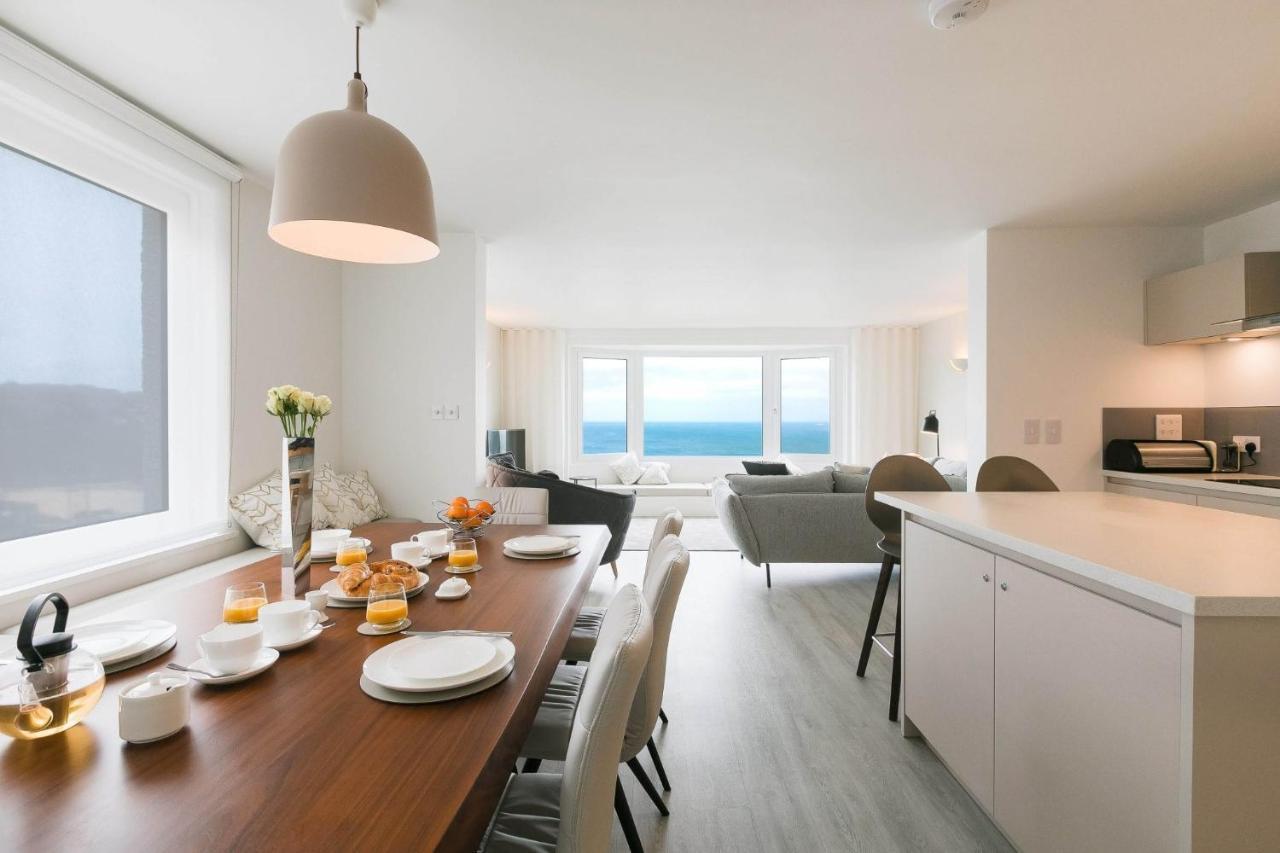 Appartamento Golden Heights Carbis Bay Esterno foto